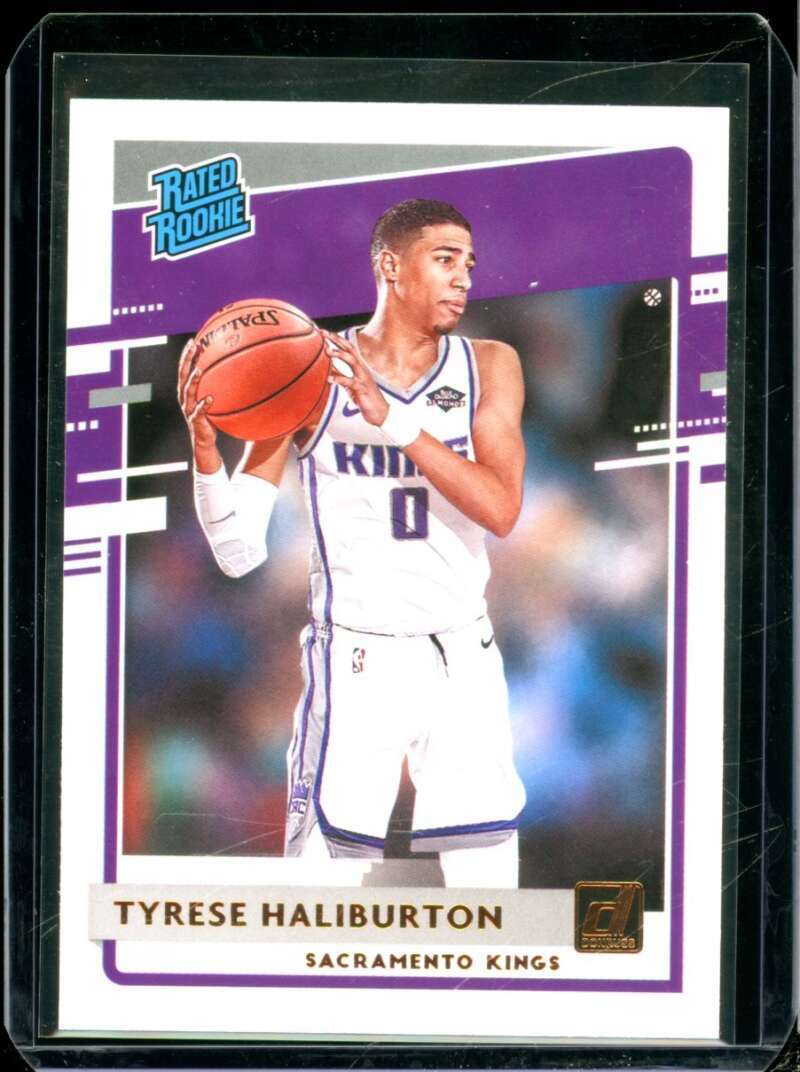 Tyrese Haliburton Rookie Card 2020-21 Donruss #231  Image 1