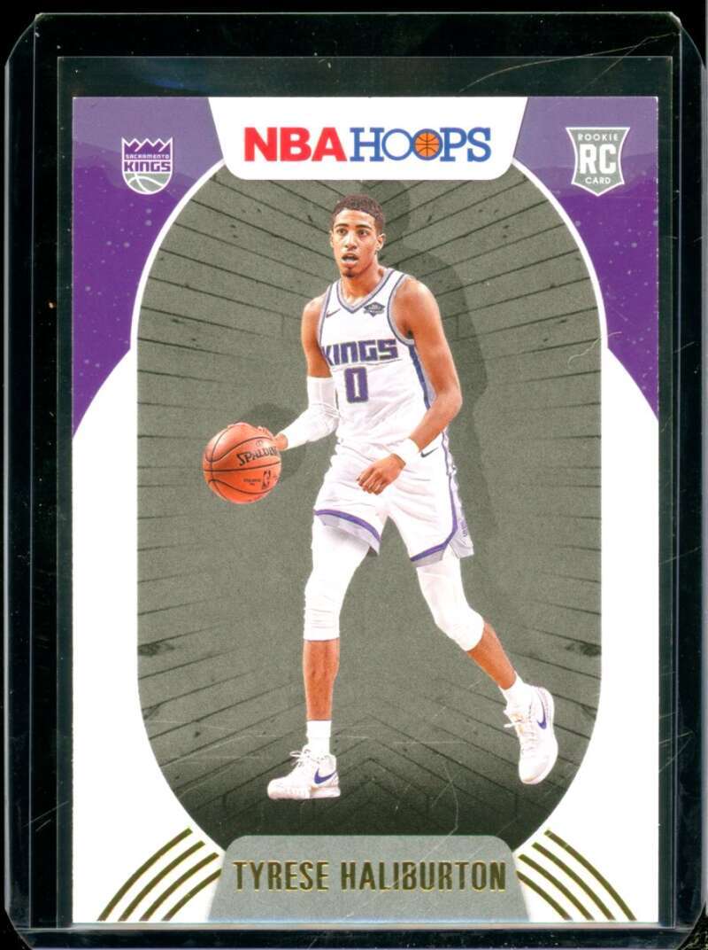Tyrese Haliburton Rookie Card 2020-21 Hoops Winter #238  Image 1
