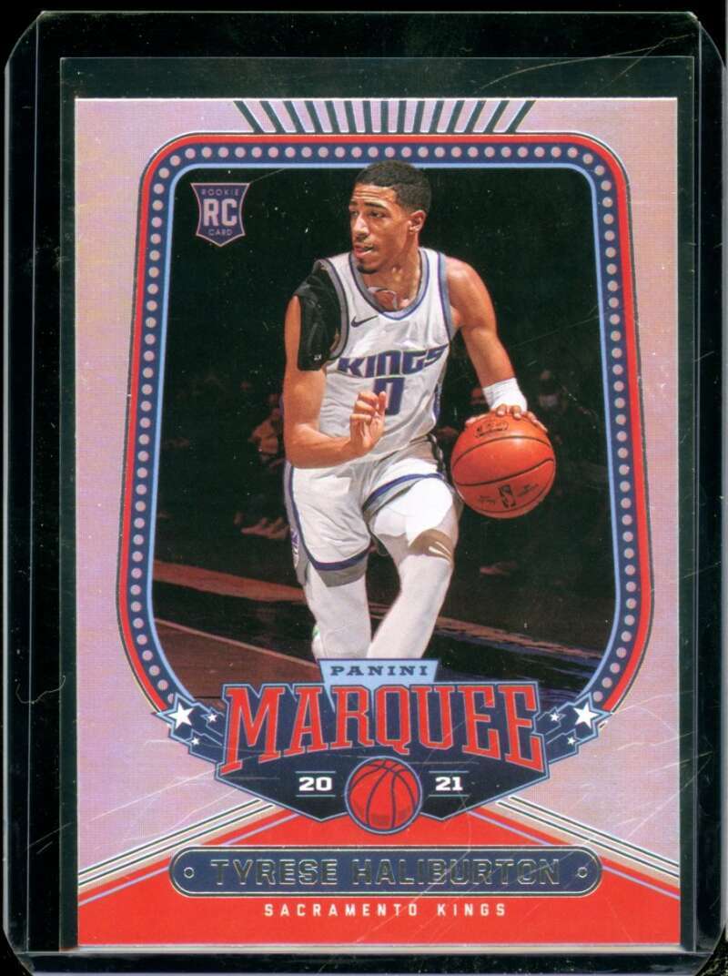 Tyrese Haliburton Rookie Card 2020-21 Panini Chronicles Marquee #241  Image 1