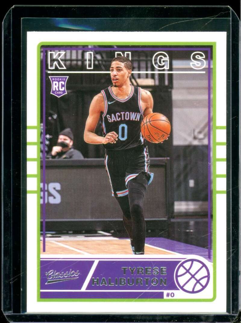 Tyrese Haliburton Rookie Card 2020-21 Panini Chronicles Classics #641  Image 1