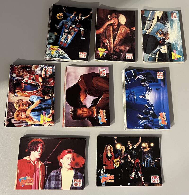 1991 Pro Set Bill and Teds Excellent Adventure Movie Complete Set 1-100  Image 2