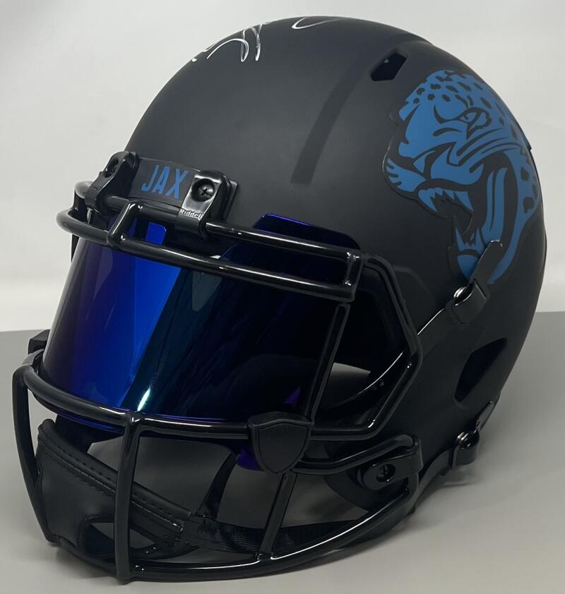 Tony Boselli Autograph Signed Jaguars Full Size Football Helmet Beckett Authentic Image 1