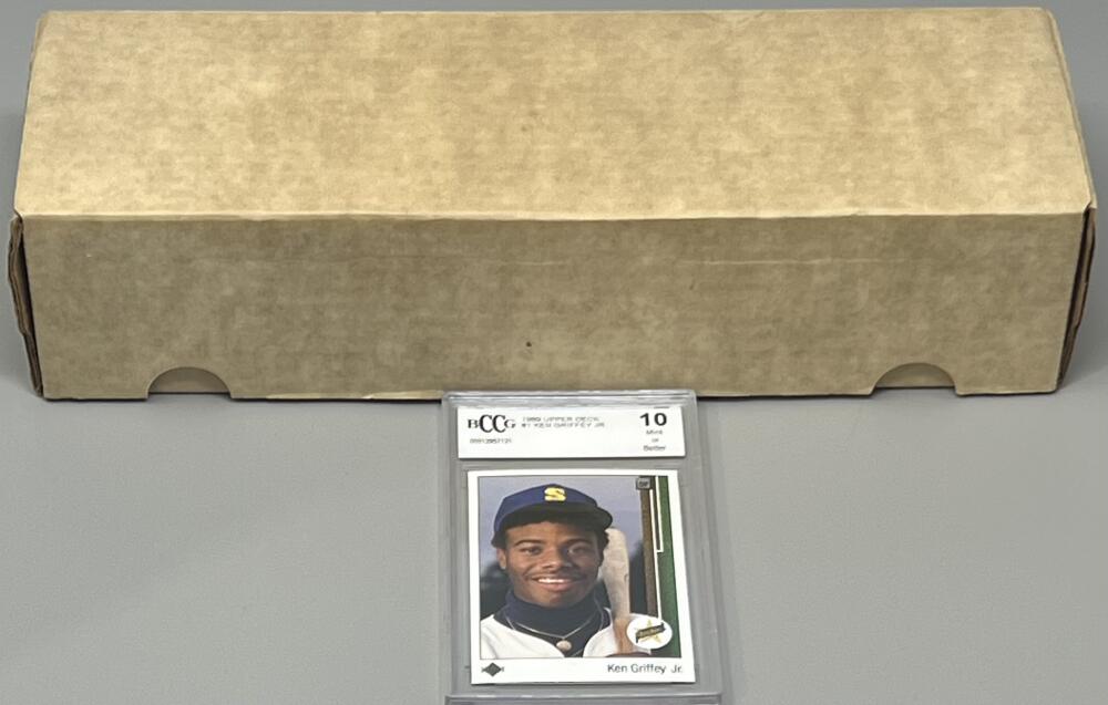 1989 Upper Deck Baseball Hand Collated Set w/BCCG 10 Ken Griffey Jr RC Image 2