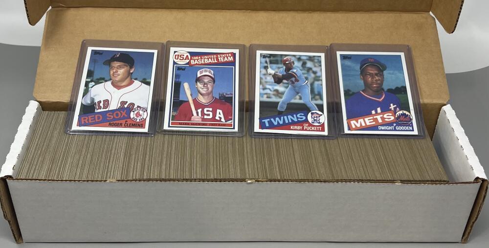 1985 Topps Baseball Hand Collated Complete Set 1-792 Image 1
