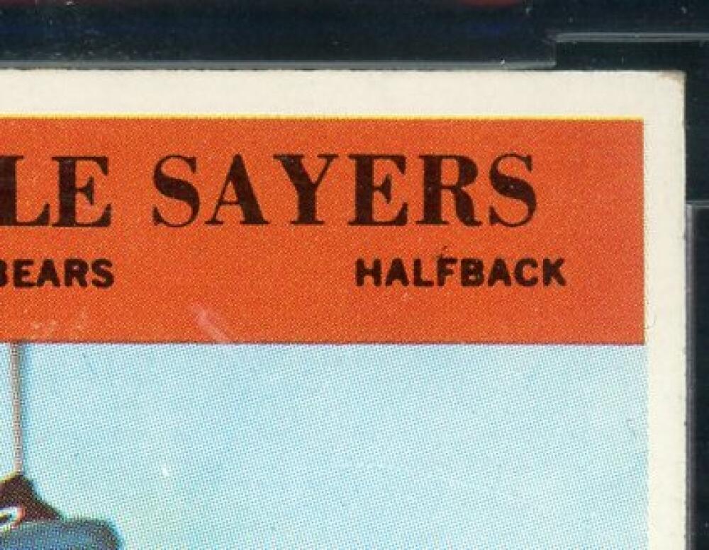 1966 Philadelphia #38 Gale Sayers Rookie Card BGS BCCG 8 Excellent+ Image 4