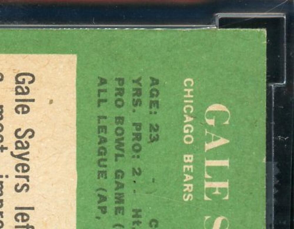 1966 Philadelphia #38 Gale Sayers Rookie Card BGS BCCG 8 Excellent+ Image 8