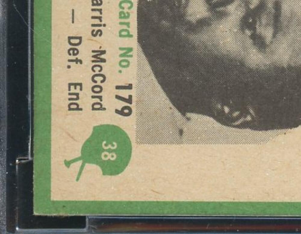 1966 Philadelphia #38 Gale Sayers Rookie Card BGS BCCG 8 Excellent+ Image 9