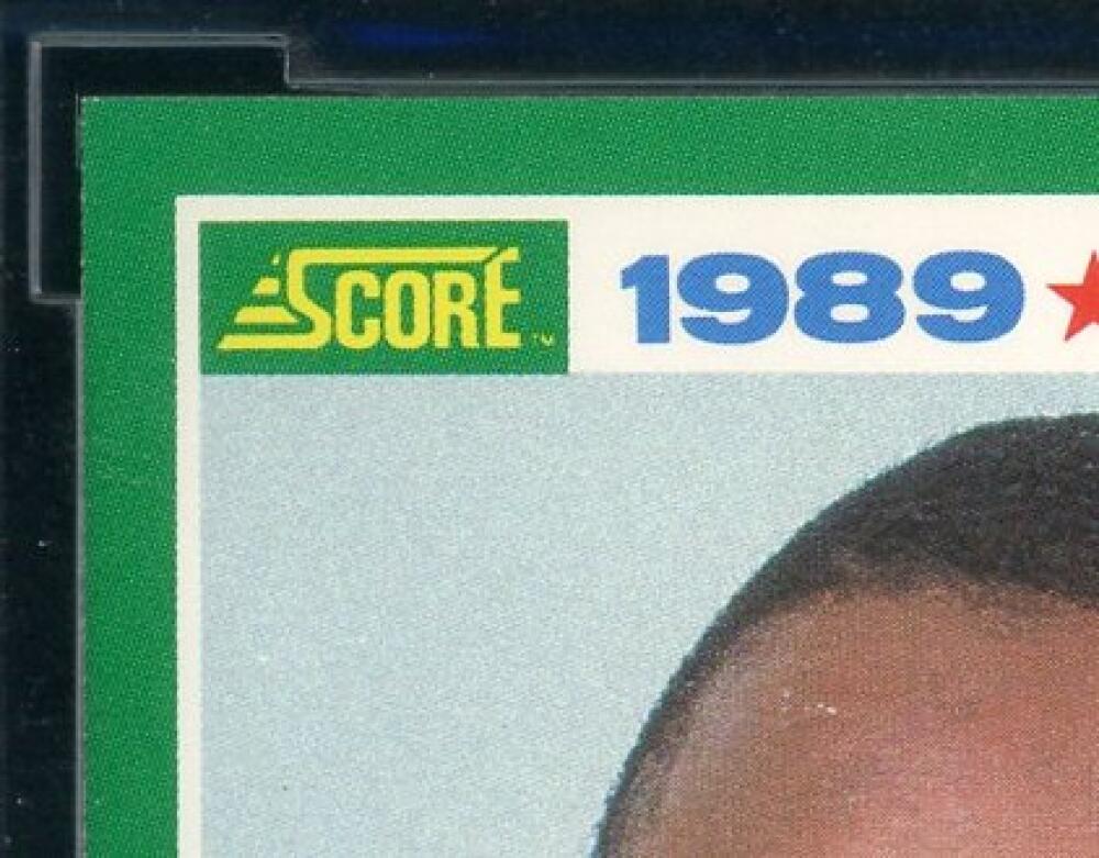 1989 Score #257 Barry Sanders Rookie Card BGS BCCG 10 Mint+ Image 3