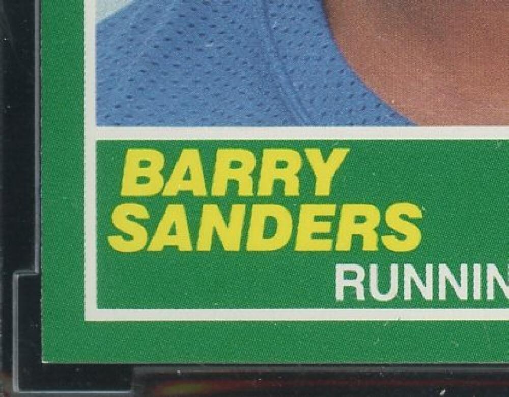 1989 Score #257 Barry Sanders Rookie Card BGS BCCG 10 Mint+ Image 5