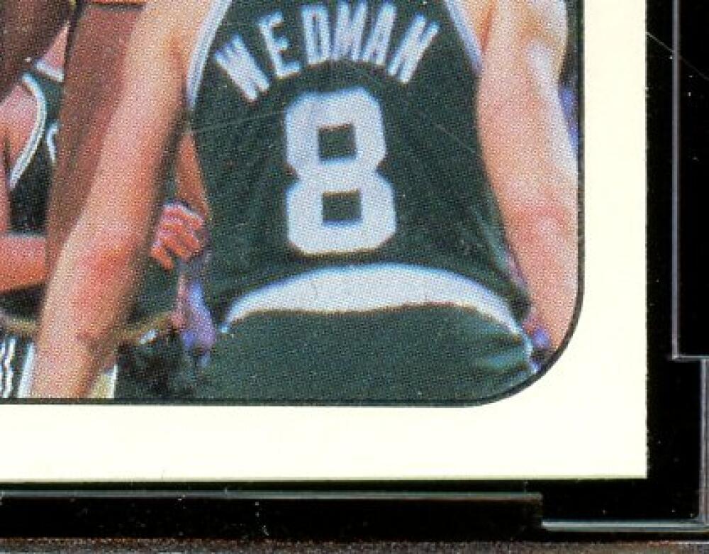 1986-87 Fleer Stickers #1 Kareem Abdul-Jabbar Card BGS BCCG 9 Near Mint+ Image 6