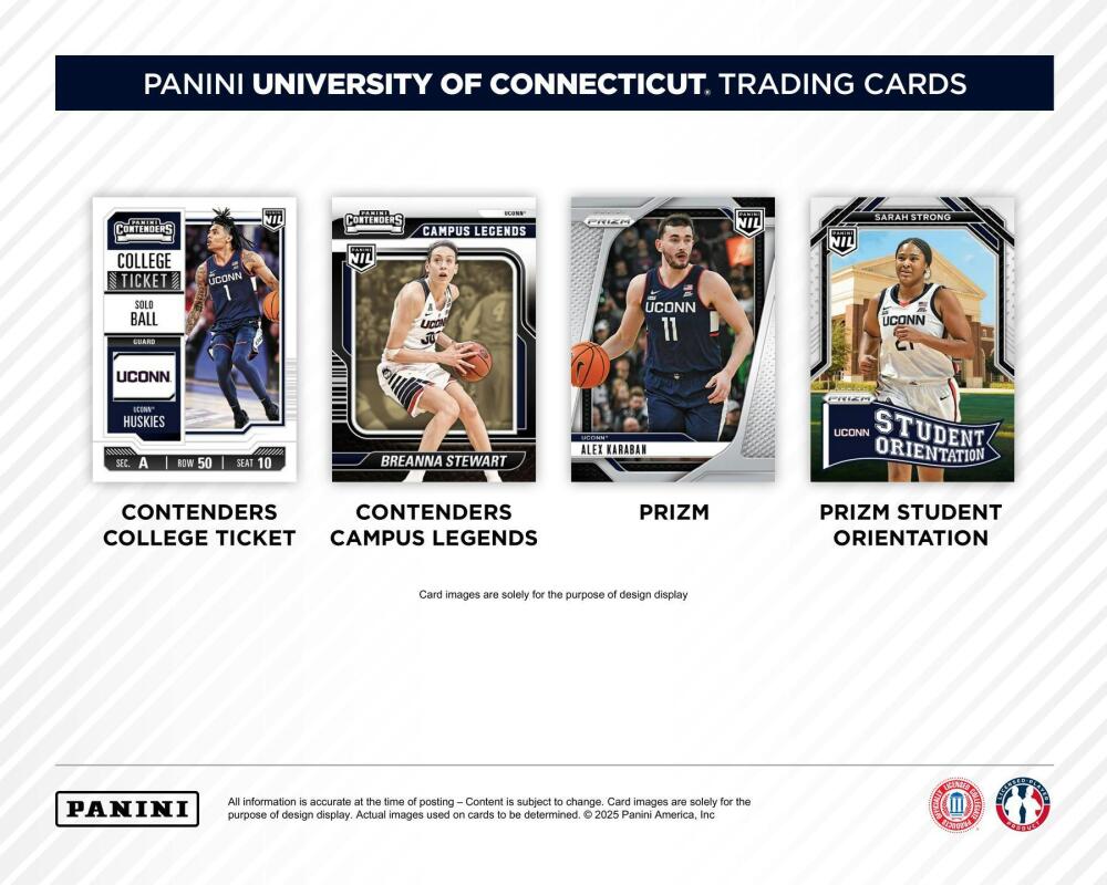 2024-25 Panini UConn Collegiate Basketball Hobby Box Image 3