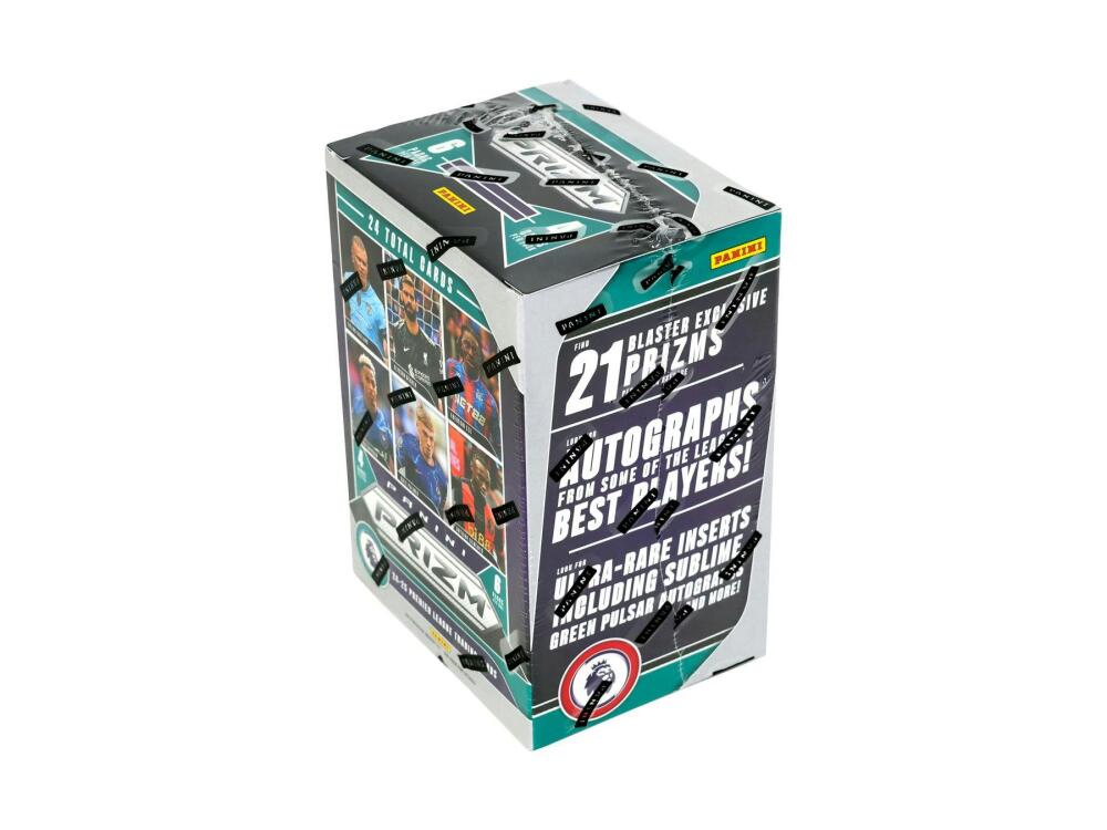 2024-25 Panini Prizm Premier League EPL Soccer 6-Pack Blaster Box (Pink Mosaic Prizms!) Image 2