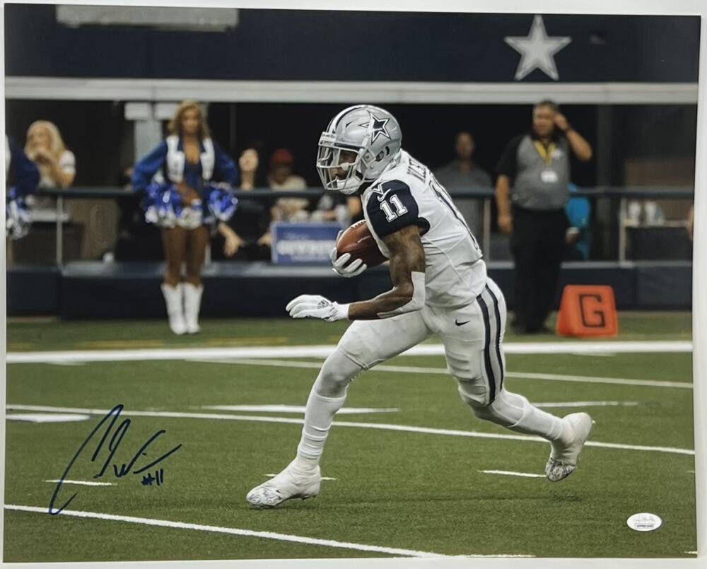 Cedric Wilson Cowboys Signed Autographed 16X20 Photo JSA Authentic Image 1