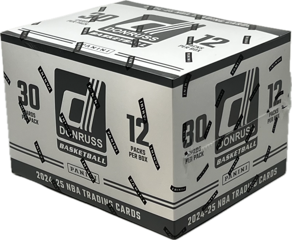 2024-25 Panini Donruss Basketball Jumbo Fat Pack Cello Box Image 1