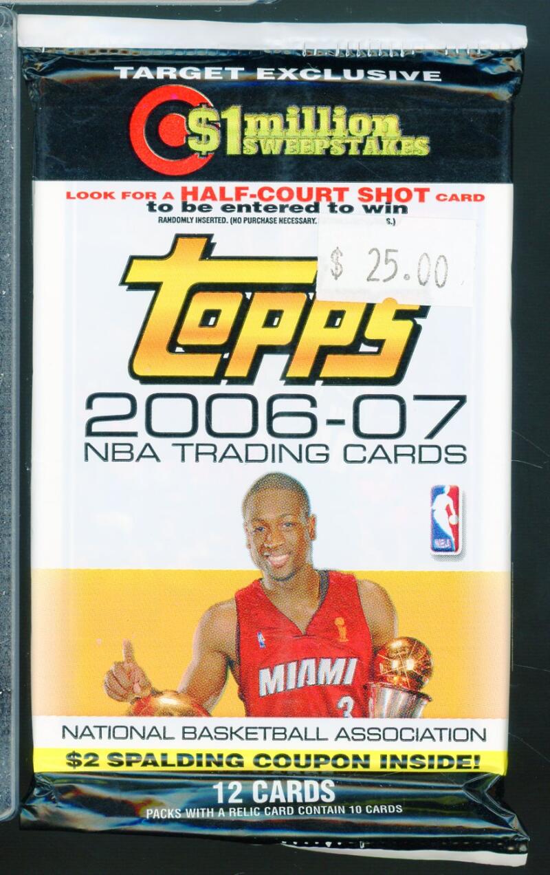 2006-07 Topps Traget Exclusive Basketball Retail Pack Image 1