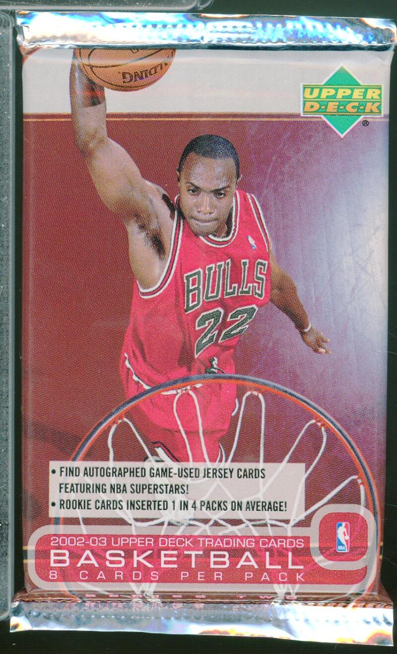 2002-03 Upper Deck Series 2 Basketball Hobby Pack Image 1