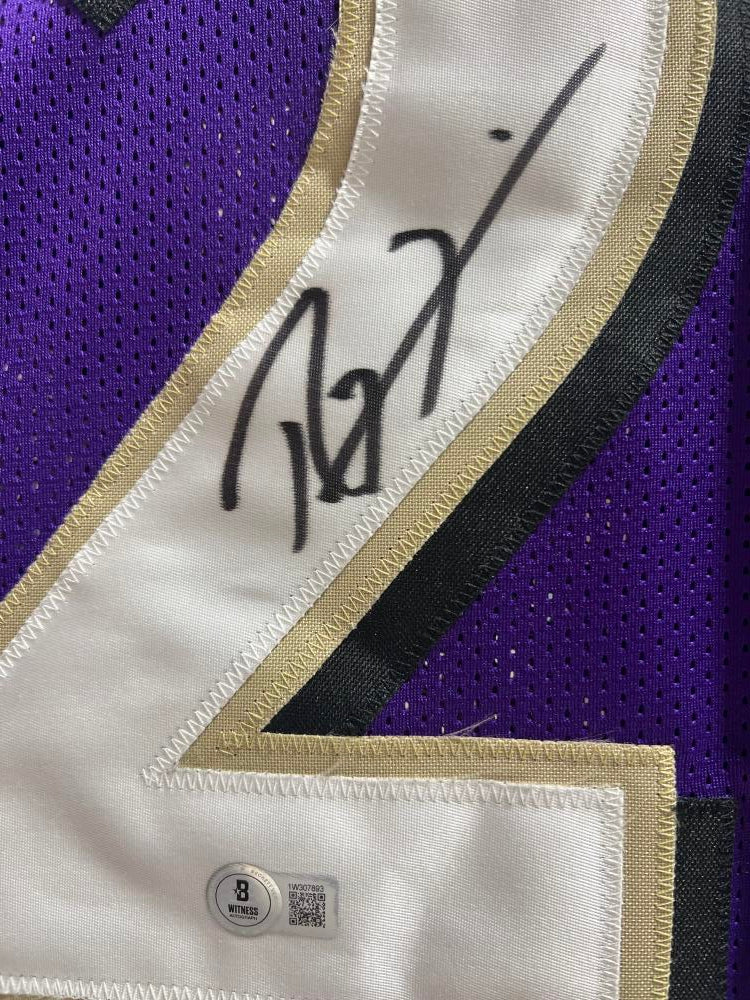 Ray Lewis Autographed Signed Ravens Football Jersey BECKETT Authentic  Image 3