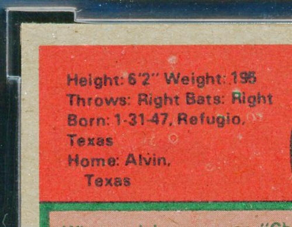 1975 Topps #500 Nolan Ryan Card BGS BCCG 8 Excellent+ Image 7