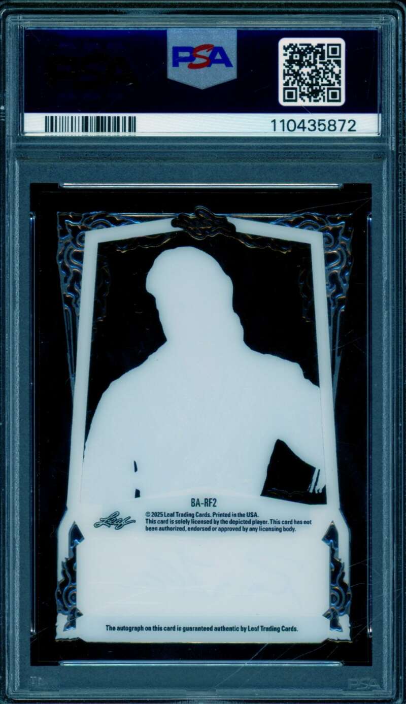 Ric Flair 2025 Leaf Sports Heroes Autograph Acetate Bronze (pop 1) #BARF2 PSA 9 Image 2