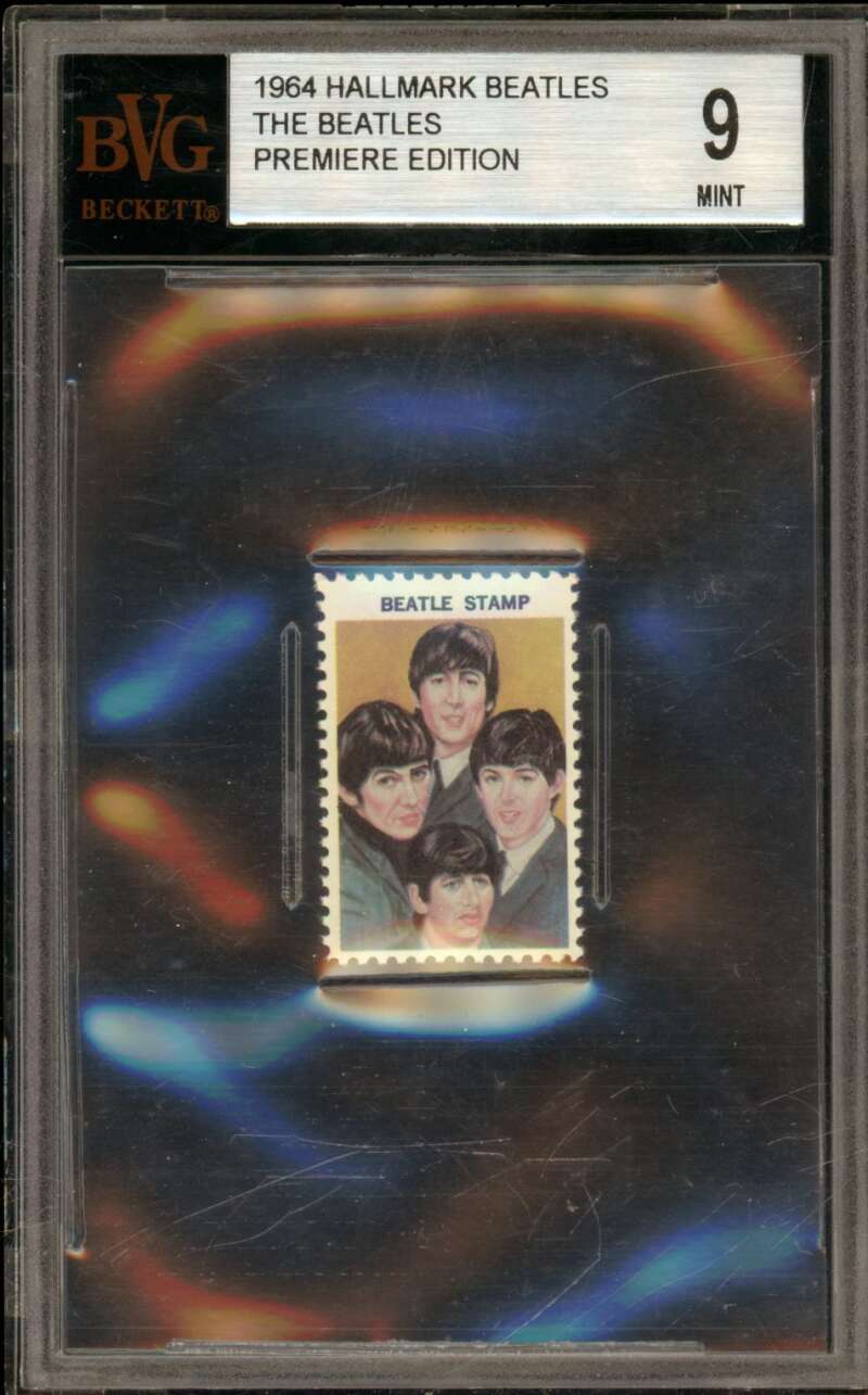 Harrison/Mccartney/Lennon/Harrison The Beatles Card #nno BGS BVG 9 Image 1