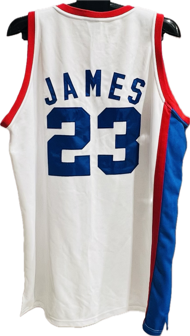 LeBron James High School All-American Legends Limited Edition Basketball Jersey Image 1