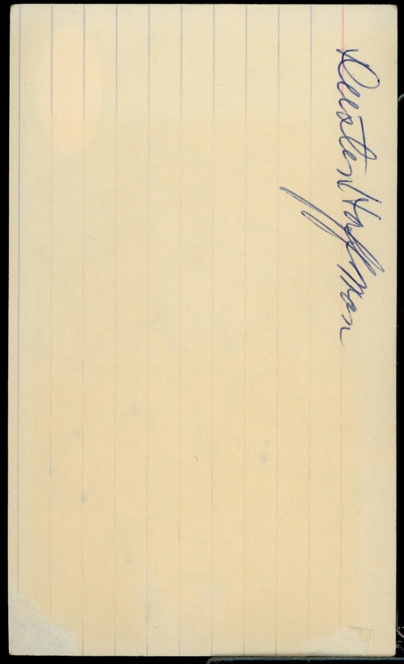 Dustin Hoffman Actor Signed Autographed 3x5 Index Card JSA Authentic Image 2