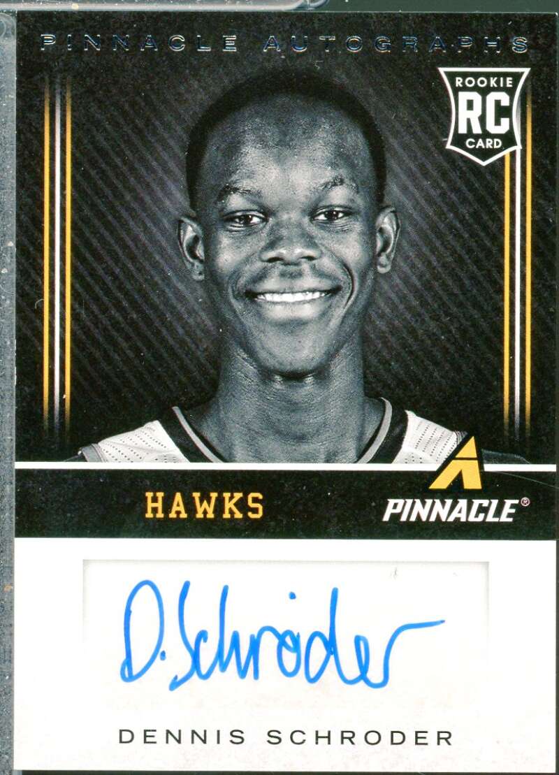 Dennis Schroder Rookie Card 2013-14 Pinnacle Autographs #58  Image 1