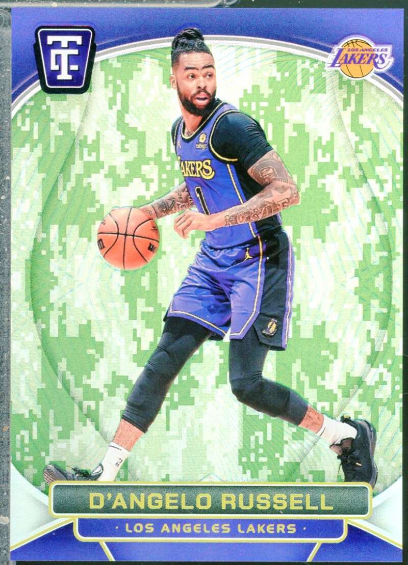 D'Angelo Russell Card 2024-25 Totally Certified Mirror Platinum Camo /25 #26  Image 1