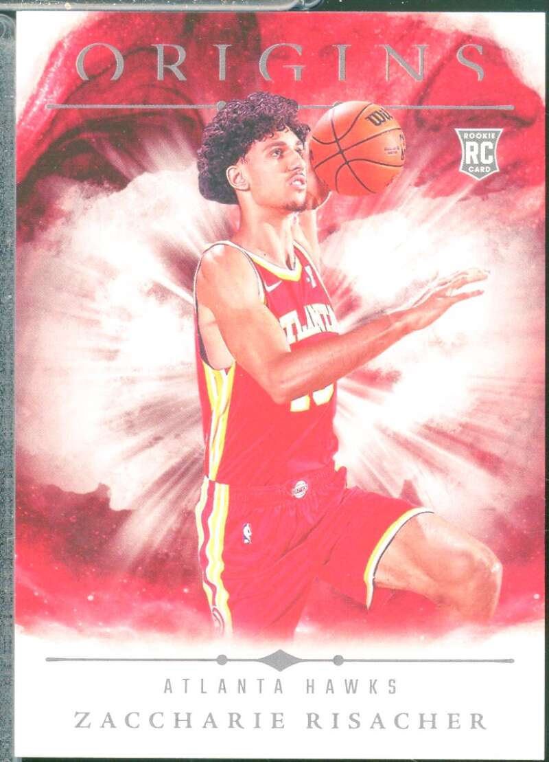 Zaccharie Risacher Rookie Card 2024-25 Panini Origins #94  Image 1