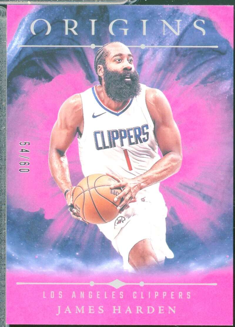 James Harden Card 2024-25 Panini Origins Pink /60 #28  Image 1