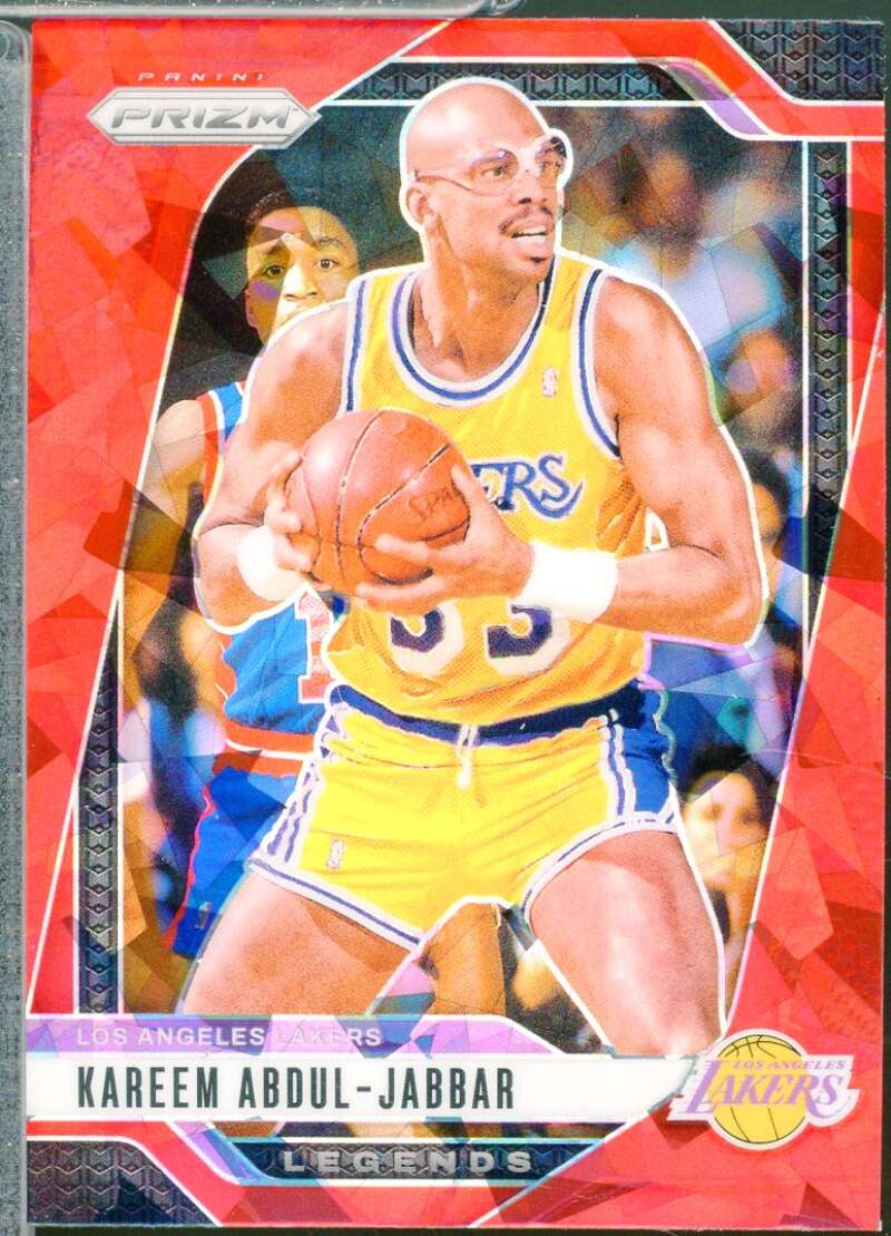 Kareem Abdul-Jabbar Card 2024-25 Panini Prizm Prizms Red Ice #279  Image 1