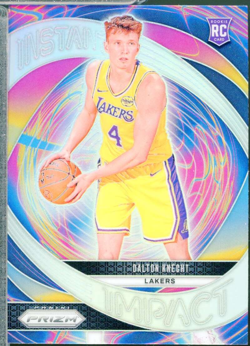 Dalton Knecht Rookie Card 2024-25 Panini Prizm Instant Impact Prizms Silver #5  Image 1