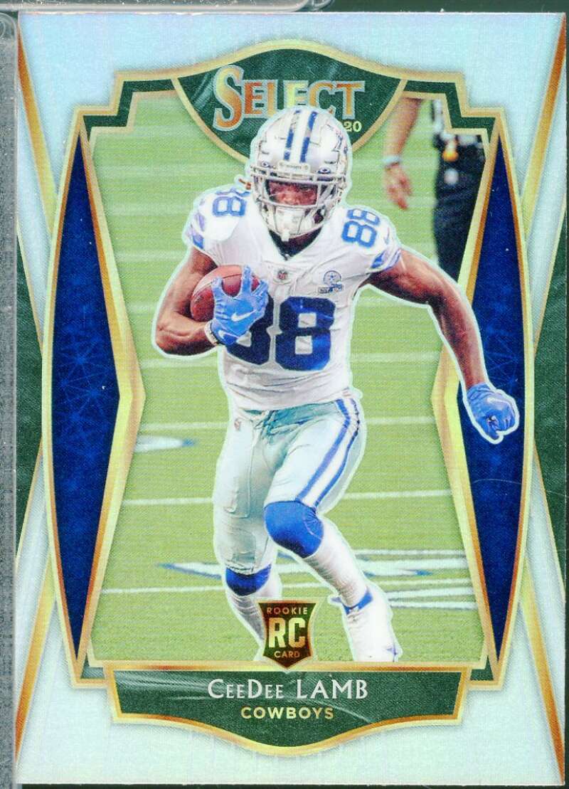 CeeDee Lamb Rookie Card 2020 Select Prizm Silver #157  Image 1