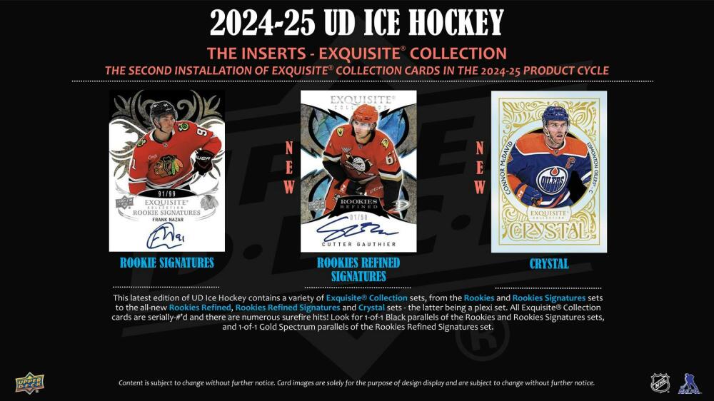 2024-25 Upper Deck Ice Hockey Hobby Box Image 5