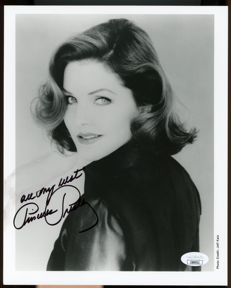 Priscilla Presley Actress Signed Autographed 8x10 Photo JSA Authentic Image 1