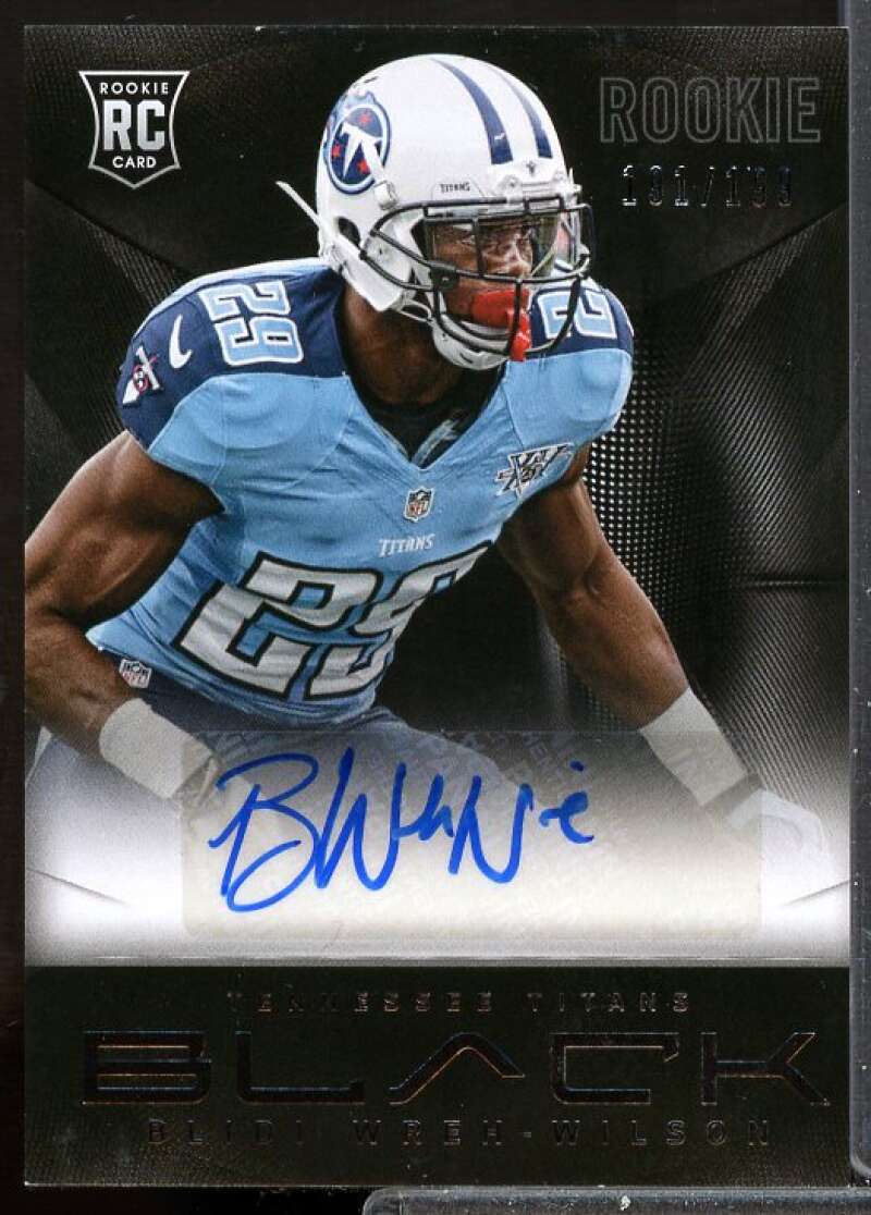 Blidi Wreh-Wilson/199 Card 2013 Panini Black Rookie Signatures #111  Image 1