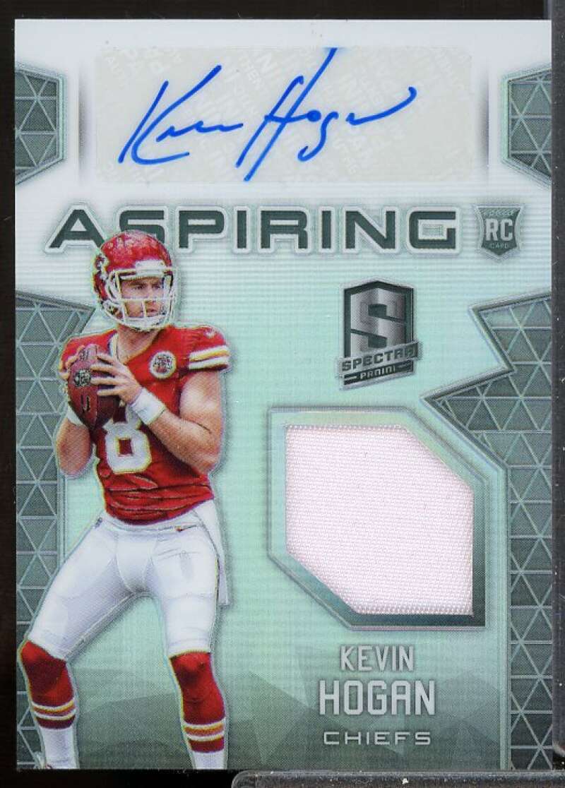 Kevin Hogan/199 Card 2016 Panini Spectra Aspiring Rookie Patch Autographs #19  Image 1