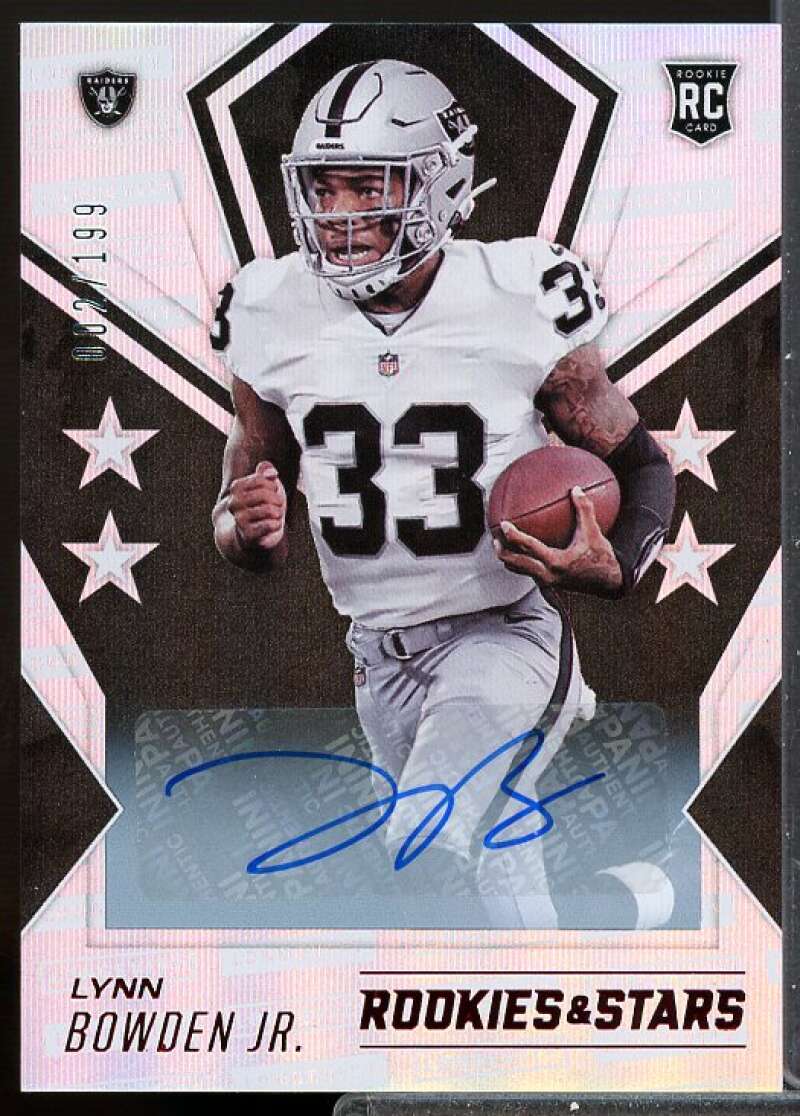 Lynn Bowden Jr./199 2020 Rookies and Stars Rookies Longevity Signatures #165  Image 1