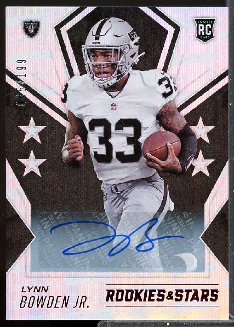 Lynn Bowden Jr./199 2020 Rookies and Stars Rookies Longevity Signatures #165  Image 1