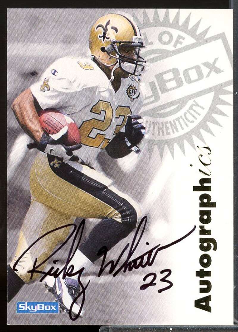 Ricky Whittle EX/IM/S Card 1997 SkyBox Premium Autographics #68  Image 1
