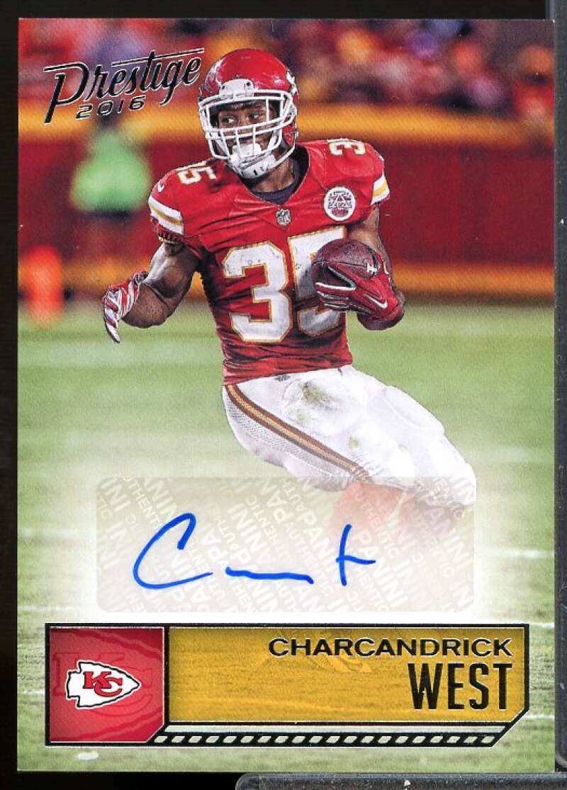 Charcandrick West Card 2016 Prestige Autographs #21  Image 1