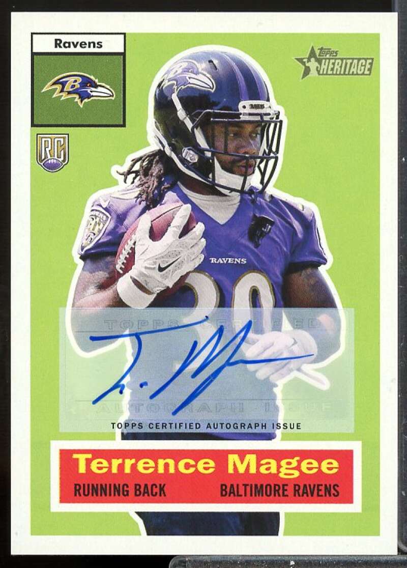 Terrence Magee Card 2015 Topps Heritage Rookie Autographs #33  Image 1