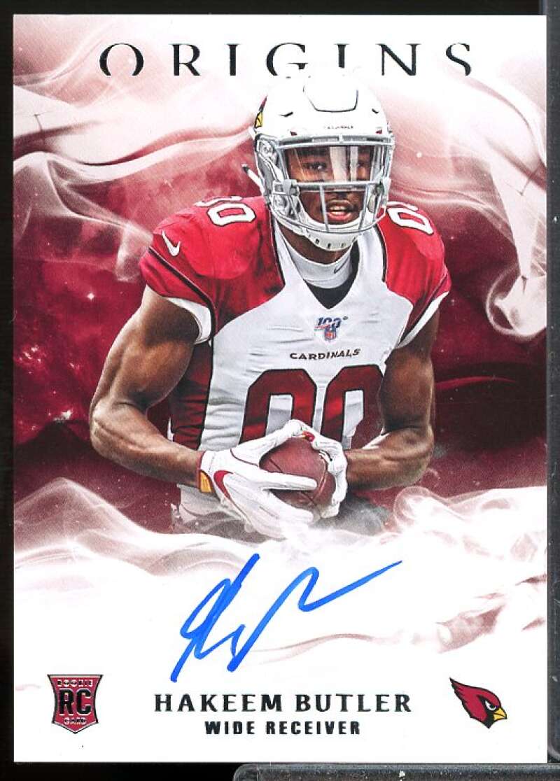 Hakeem Butler Card 2019 Panini Origins Rookie Autographs #16  Image 1