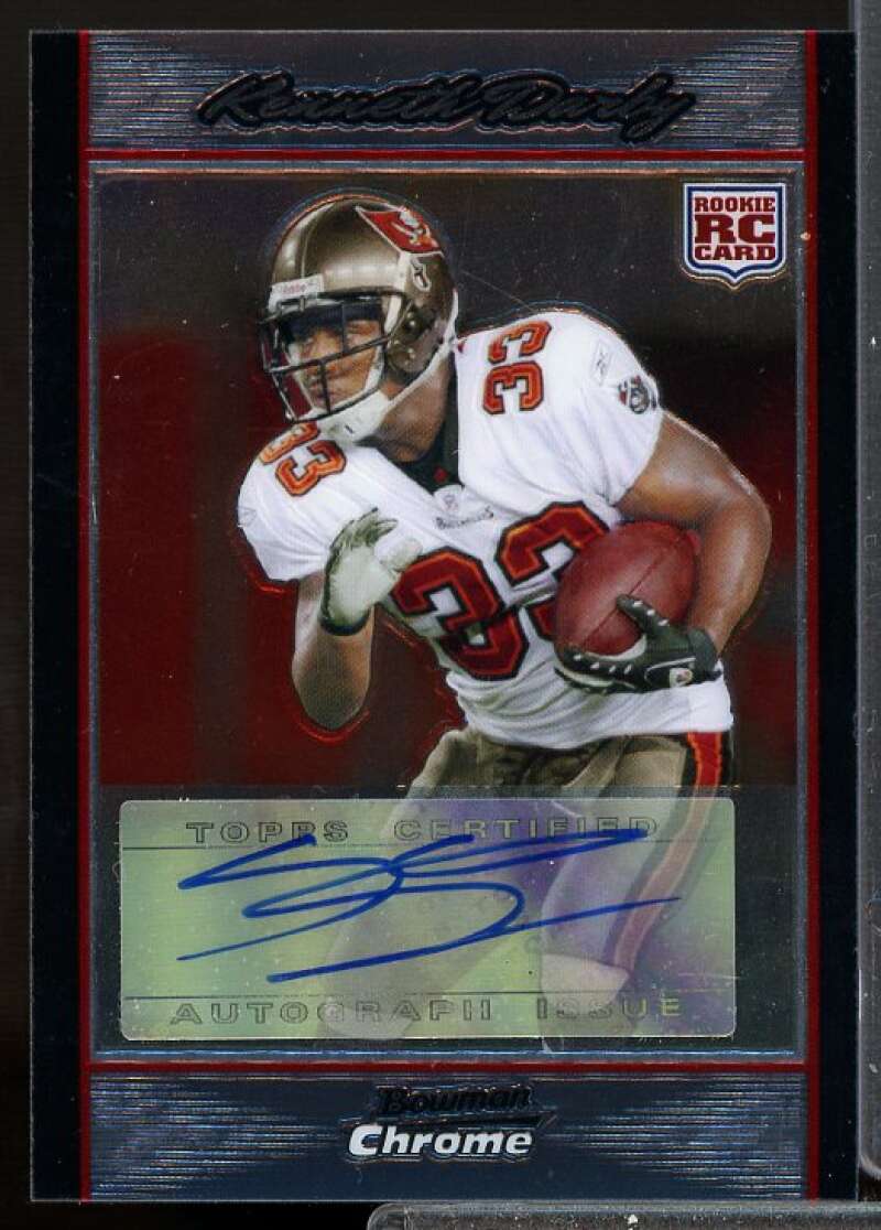 Kenneth Darby L Card 2007 Bowman Chrome Rookie Autographs #BC100  Image 1