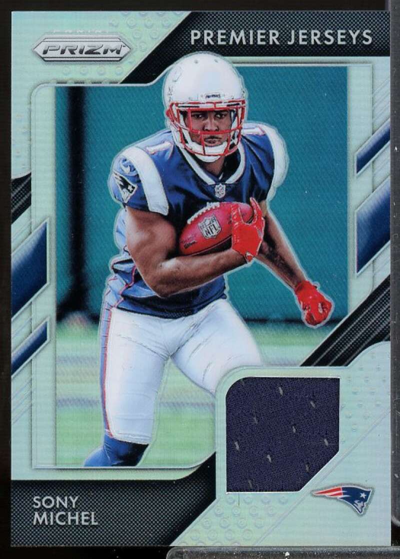 Sony Michel Card 2018 Panini Prizm Prizm Premier Rookie Jerseys #11  Image 1