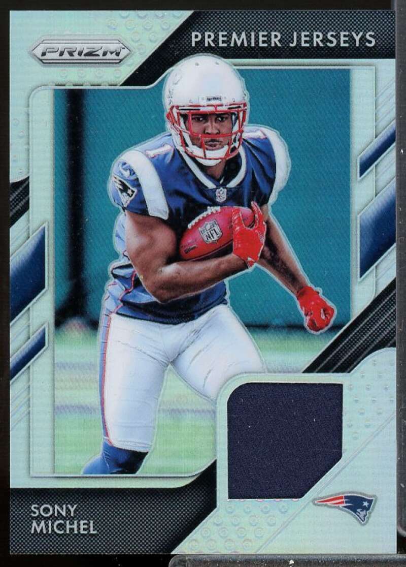Sony Michel Card 2018 Panini Prizm Prizm Premier Rookie Jerseys #11  Image 1