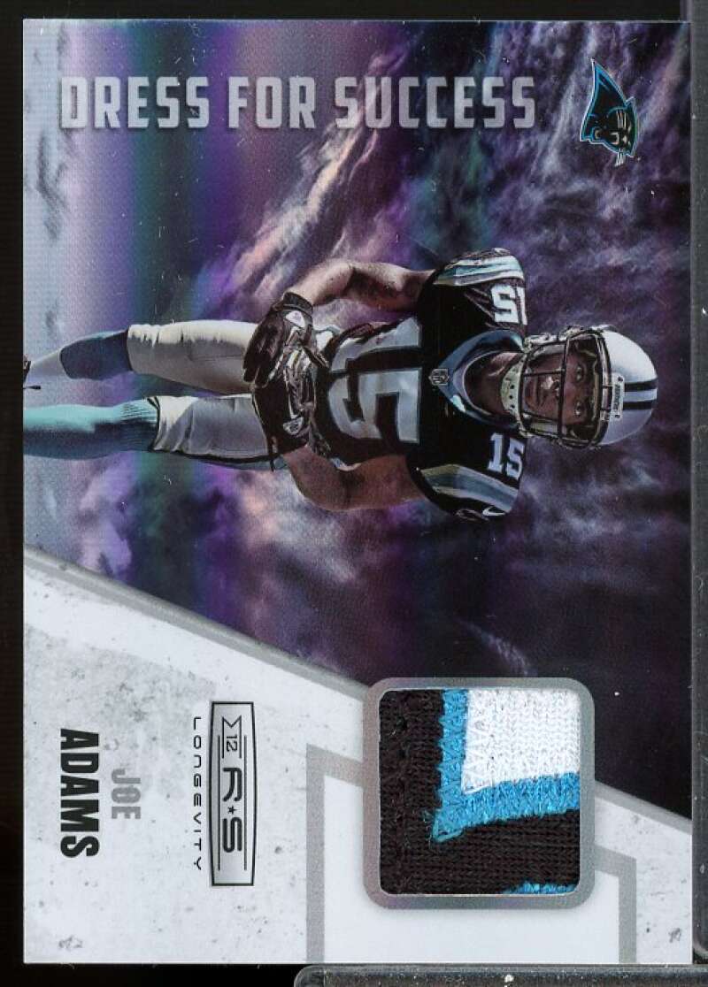 Joe Adams 2012 Rookies Stars Longevity Dress for Success 3 Color JSY Prime #29  Image 1