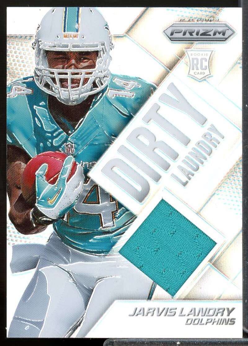 Jarvis Landry 2014 Panini Prizm Rookie Dirty Laundry Jersey Silver Prizms #20  Image 1