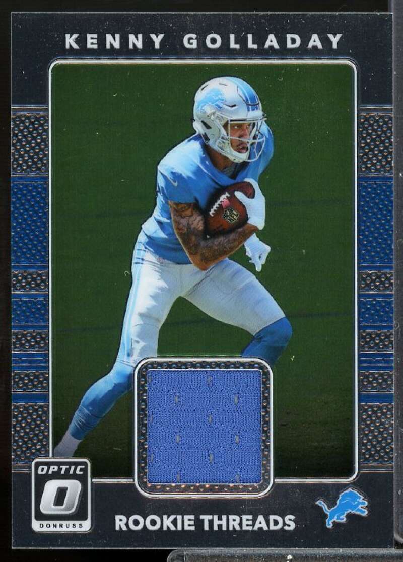 Kenny Golladay Card 2017 Donruss Optic Rookie Threads Jersey #26  Image 1
