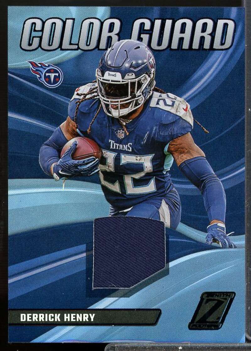 Derrick Henry Card 2023 Zenith Color Guard Jerseys #10  Image 1